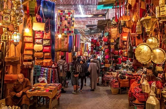 Marrakesh Visiting The Old Medina And It