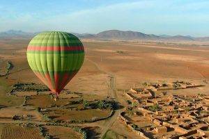 Vuelo en globo, desayuno bereber en Marrakech